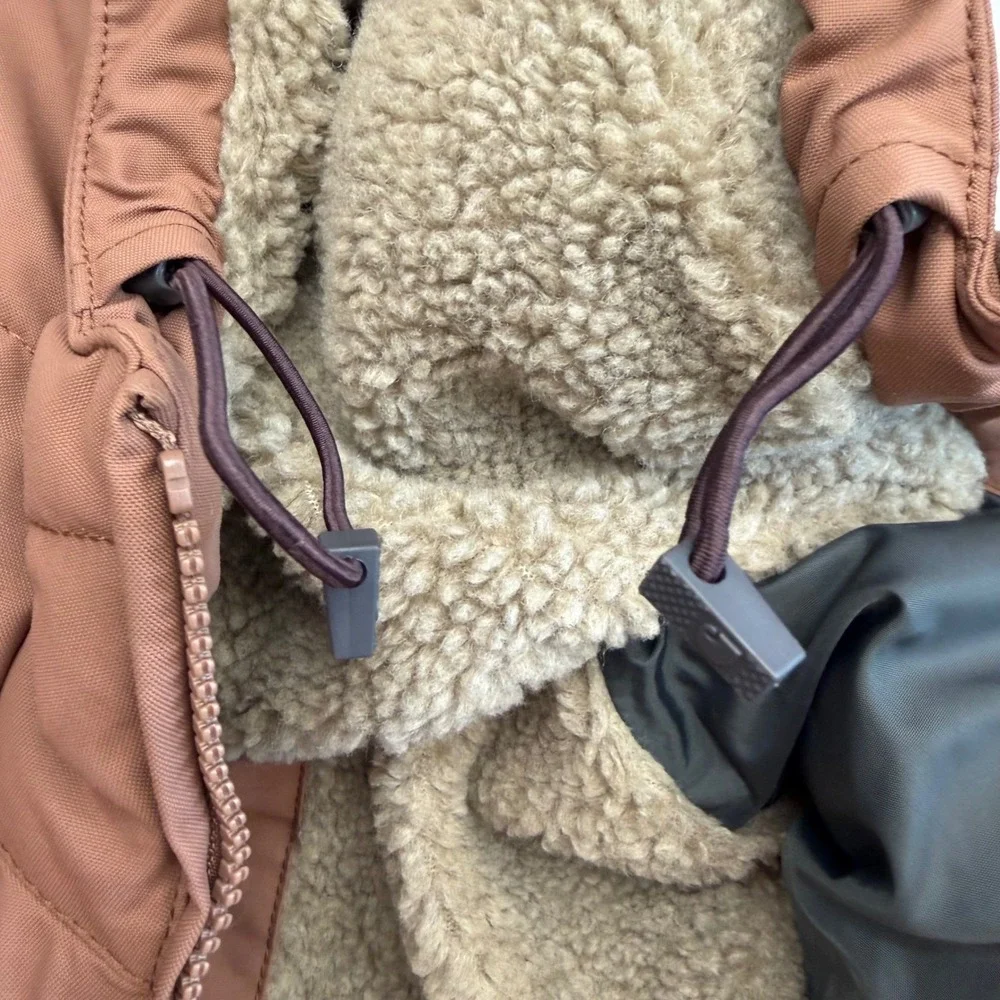 Carhartt Rain Defender Relaxed Fit‎ Insulated Sherpa Jacket Brown OJ5457-W  L